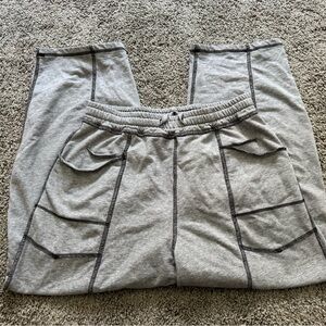 Exposed Seam Barrel Sweatpants - French Terry